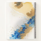 オリジナルのマークを私たちの8.5 x 11 ノートでつけよう! ノートブック (裏面)