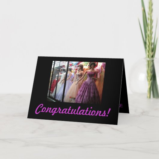 オリジナルのメッセージカード カード (正面)