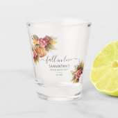 オリジナルのラブ バチェロレッテ パーティー カスタム ショットグラス (正面)