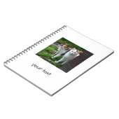 オリジナルの写真とテキストのサプライズ子供ギフト、ノートブック ノートブック (左側)