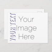 オリジナルの写真とテキストのポストカードを作成 ポストカード (正面/裏面)