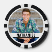 オリジナルの写真を作成 ポーカーチップ (正面)