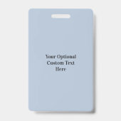 オリジナルの写真、テキスト & カラー バッジ (Back)