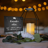 オリジナルの卒業パーティの看板を作ってみよう。「覚えている？」 ポストカード