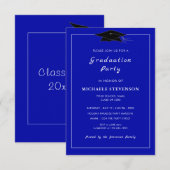 オリジナルの卒業式招待状をデザインしよう 招待状 (正面/裏面)