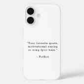 オリジナルの名言を作成 Case-Mate iPhoneケース (裏面)