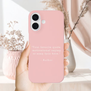 オリジナルの名言を作成 iPhone 16ケース