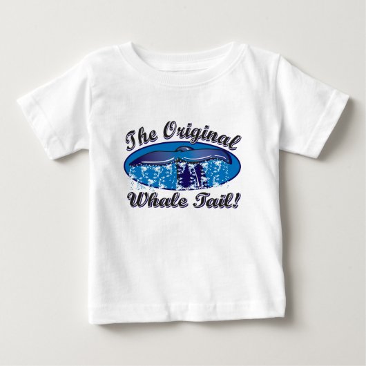 オリジナルの尾 ベビーTシャツ (正面)