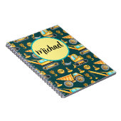 オリジナルの建設用トラック スパイラル ノートブック (右側)