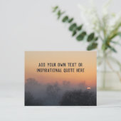 オリジナルの感動的な名言や前向きなメッセージを作成する - ポストカード (スタンド正面)