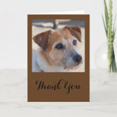 オリジナルの感謝カードを作成する サンキューカード (正面)