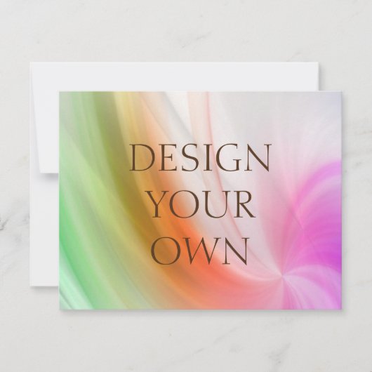 オリジナルの招待状とお知らせをデザインしよう 招待状 (正面)