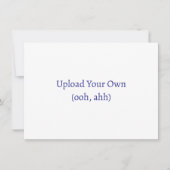 オリジナルの招待状またはカードをアップロードする、DIYカスタム招待状 シーズンカード (正面)