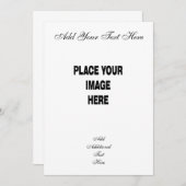 オリジナルの招待状を作ろう 招待状 (正面/裏面)