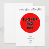 オリジナルの招待状を作ろう 招待状 (正面/裏面)