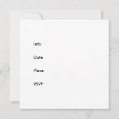 オリジナルの招待状を作成しよう6 招待状 (裏面)