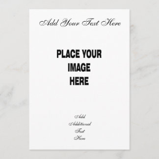 オリジナルの招待状を作成する 招待状