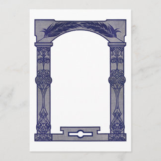 オリジナルの招待状を作成 - グレコローマン 招待状