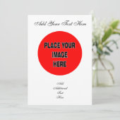 オリジナルの招待状を作成 招待状 (スタンド正面)