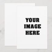 オリジナルの招待状を作成 招待状 (正面/裏面)