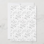 オリジナルの新しいフラット招待状をカスタマイズ 招待状 (裏面)