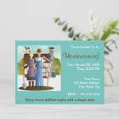 オリジナルの新築パーティー招待状を作成する 招待状 (スタンド正面)