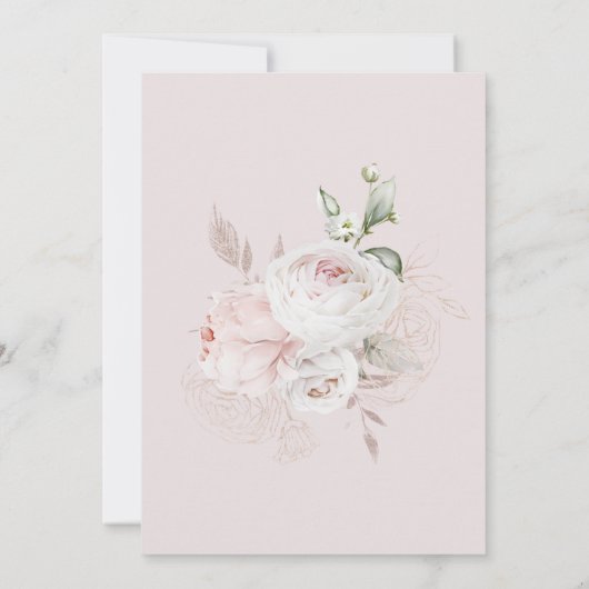 オリジナルの新築祝いと誕生日招待状 招待状 (裏面)