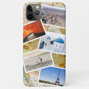 オリジナルの旅行先ポストカード iPhone 11 PRO MAXケース
