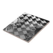 オリジナルの有名なドロー「昼と夜」 タイル (側面)