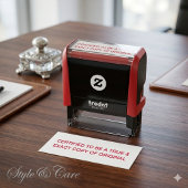 オリジナルの正確かつ正確なコピーの認定 セルフインキングスタンプ