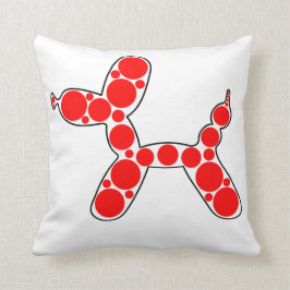 オリジナルの気球犬のデザインの装飾用クッション クッション