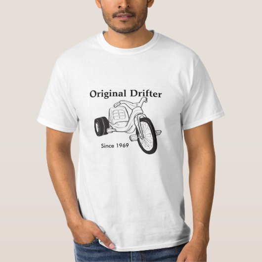オリジナルの漂流者 Tシャツ (正面)