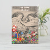 オリジナルの特別なクリスマスメッセージカードを送ろう シーズンカード (スタンド正面)