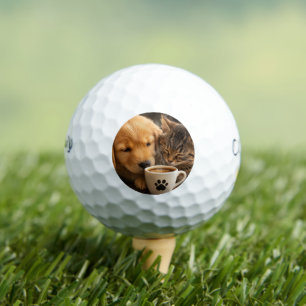 オリジナルの犬と猫のグッズを作ろう ゴルフボール