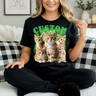 オリジナルの猫またはその他のペットの90年代ブートレグ Tシャツ