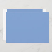 オリジナルの発表カードをデザインする 招待状 (正面/裏面)