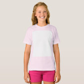 オリジナルの白いカスタム Tシャツ (正面フル)