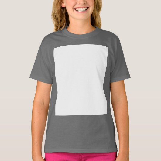 オリジナルの白いカスタム Tシャツ (正面)