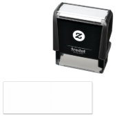 オリジナルの白い浸透印ゴムスタンプを作成する セルフインキングスタンプ (インサイチュ)