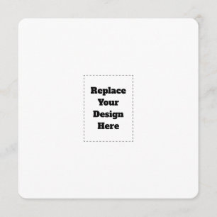 オリジナルの白い アドバイスカード