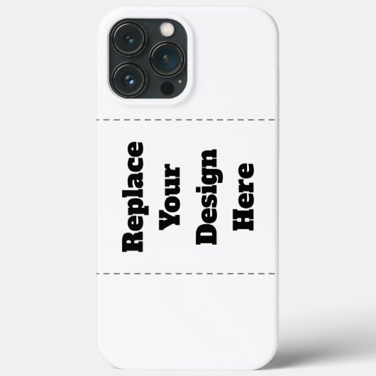 オリジナルの白い Case-Mate iPhoneケース (裏面)