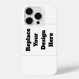 オリジナルの白い iPhone 15 PROケース