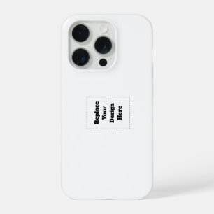 オリジナルの白い iPhone 15 PROケース