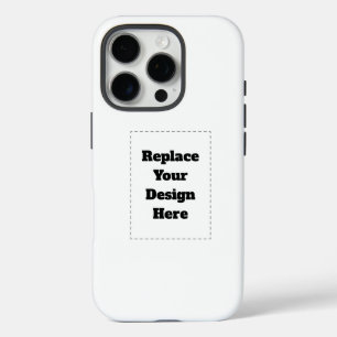 オリジナルの白を作成 iPhone 16 PROケース