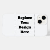 オリジナルの白を作成 Case-Mate iPhoneケース (裏面 (横))