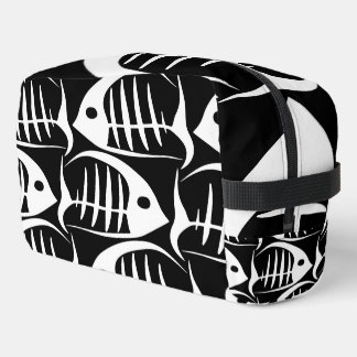 オリジナルの白黒の魚の骨のカスタムデザイン ドップキット