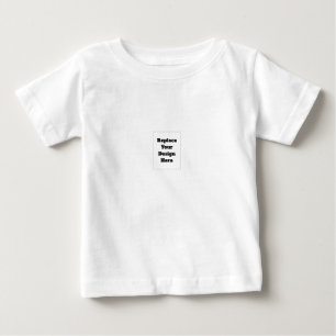 オリジナルの白 ベビーTシャツ
