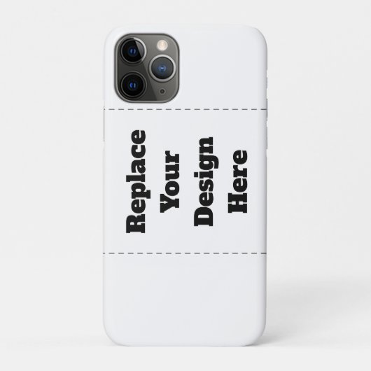 オリジナルの白 Case-Mate iPhoneケース (裏)