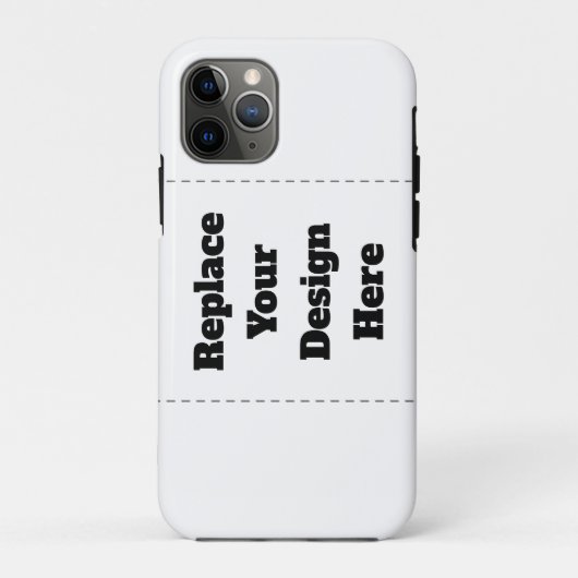 オリジナルの白 Case-Mate iPhoneケース (裏面)