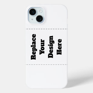 オリジナルの白 iPhone 15 MINIケース